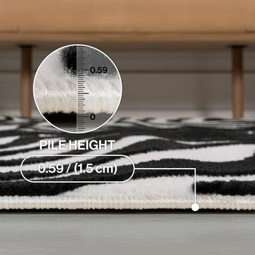 Maribo Abstract Groovy Striped Area Rug